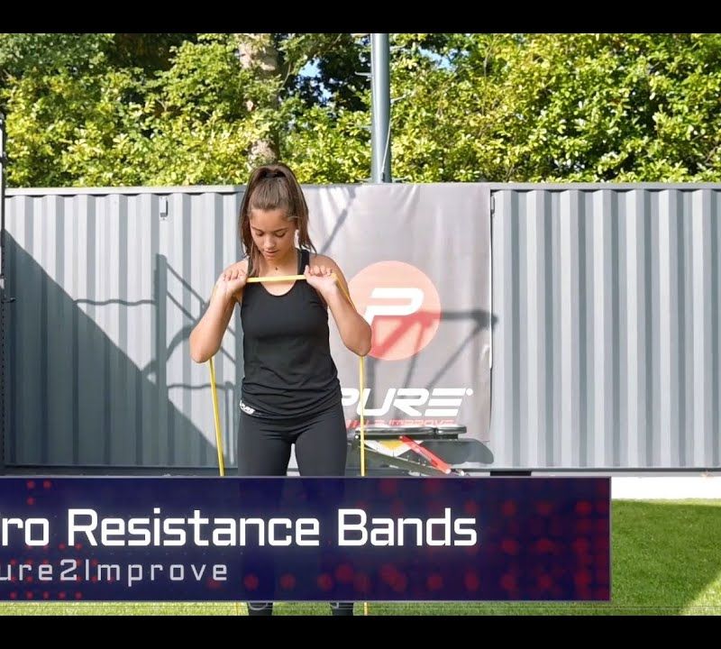 Pure2Improve Pro Среден ластик за упражнения червен 2152 4