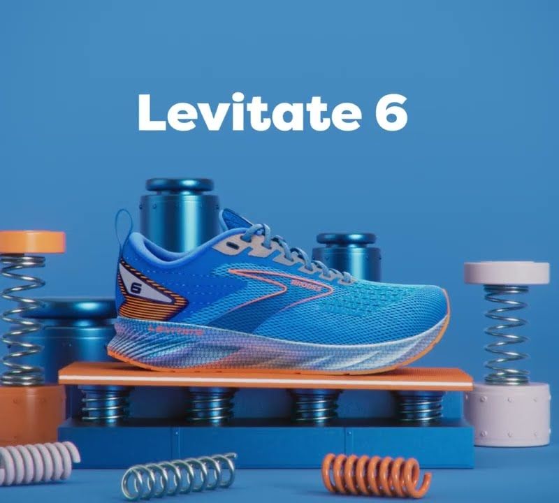 Brooks Levitate 6 classic blue/orange мъжки обувки за бягане 18