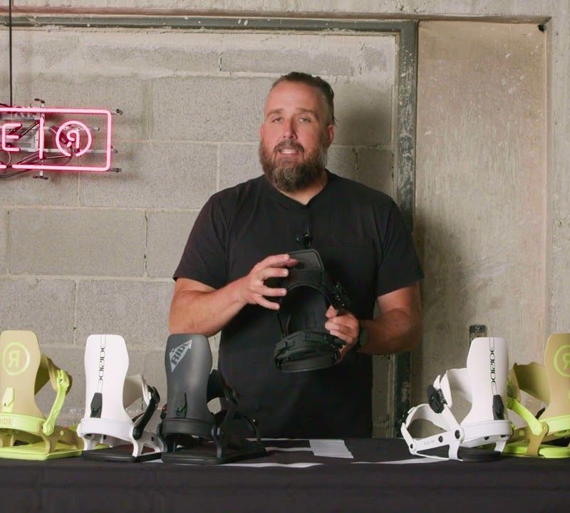 Мъжки сноуборд връзки RIDE A-6 black 6