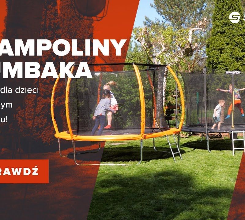 HUMBAKA Super 244 cm оранжев градински батут Super-8' Tramps 27