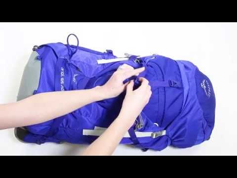 Дамска раница за трекинг Osprey Ariel 55 l ceramic blue 7