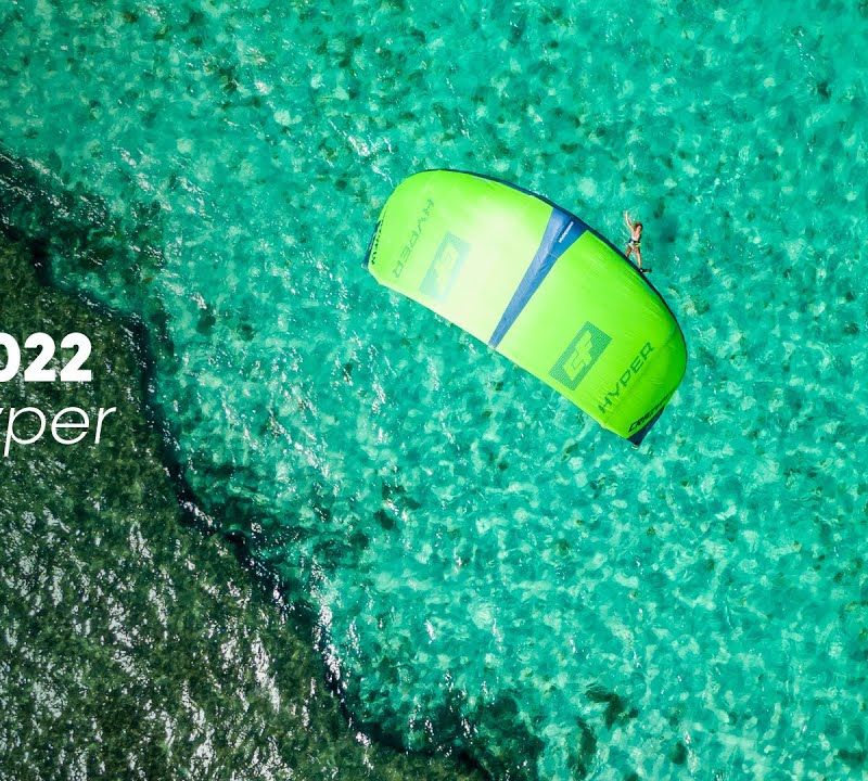 Кайтсърф хвърчило CrazyFly Hyper green T001-0118 11