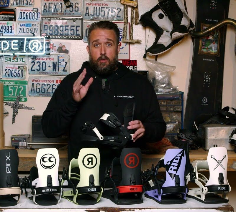 Мъжки сноуборд връзки RIDE C-6 fire 11