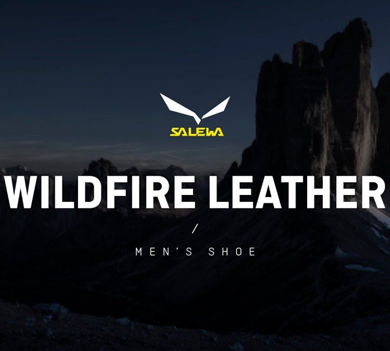 Salewa Wildfire Кожени мъжки туристически обувки черни 00-0000061395 11