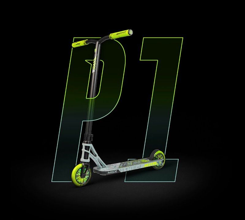 Скутер за свободен стил MGP MGX P1 Pro червен 23387 6