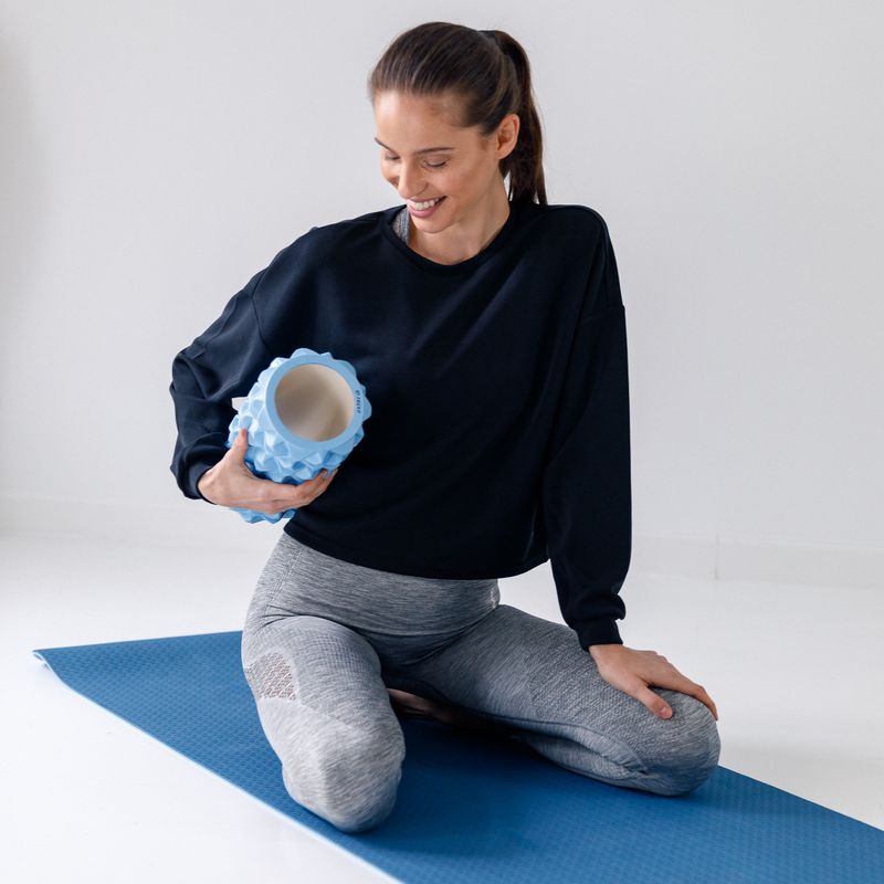 Масажен валяк XTREXO EVA PVC син 3