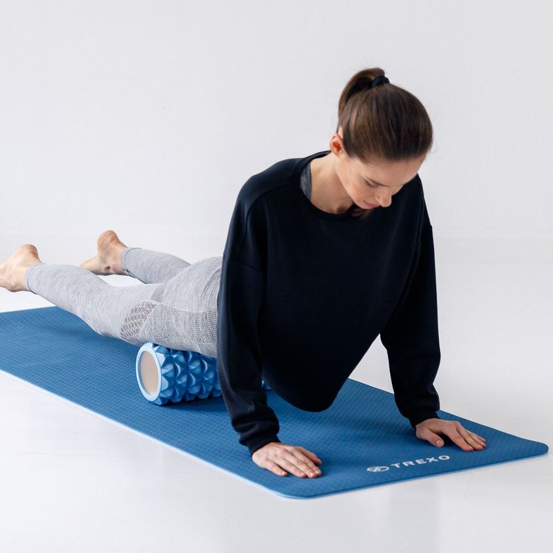 Масажен валяк XTREXO EVA PVC син 6