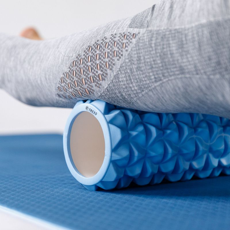 Масажен валяк XTREXO EVA PVC син 7