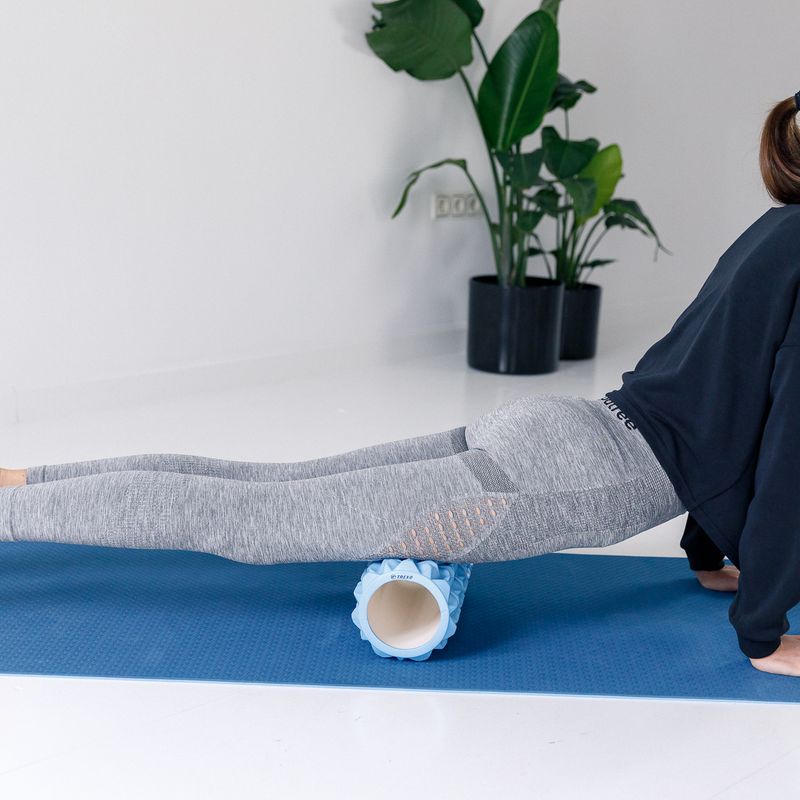 Масажен валяк XTREXO EVA PVC син 8