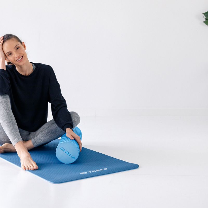 Масажен валяк XTREXO EVA син MR-EV03N 11