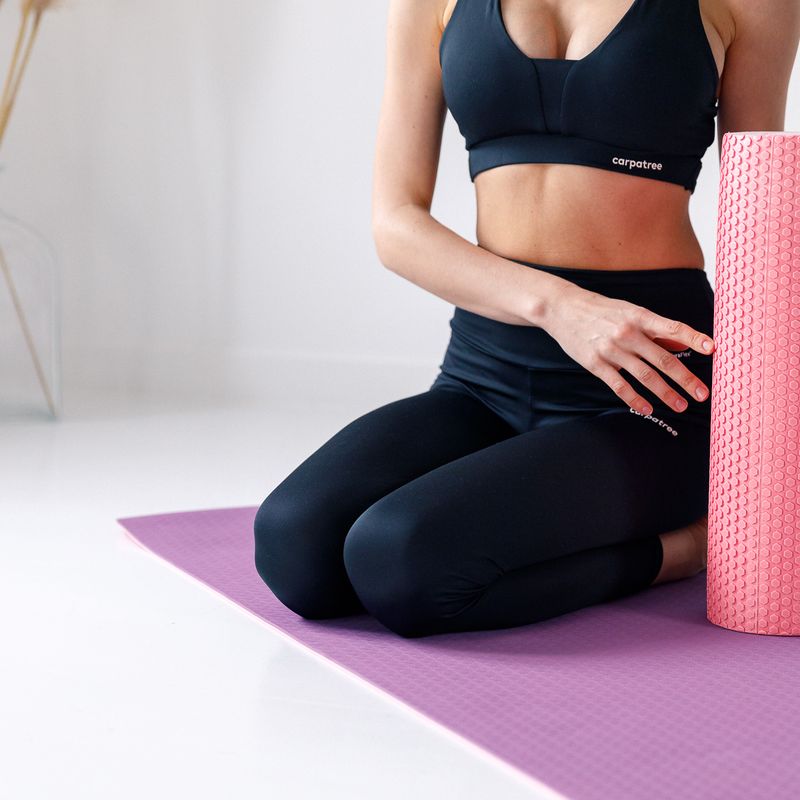 Масажен валяк XTREXO EVA червен MR-EV02C 14