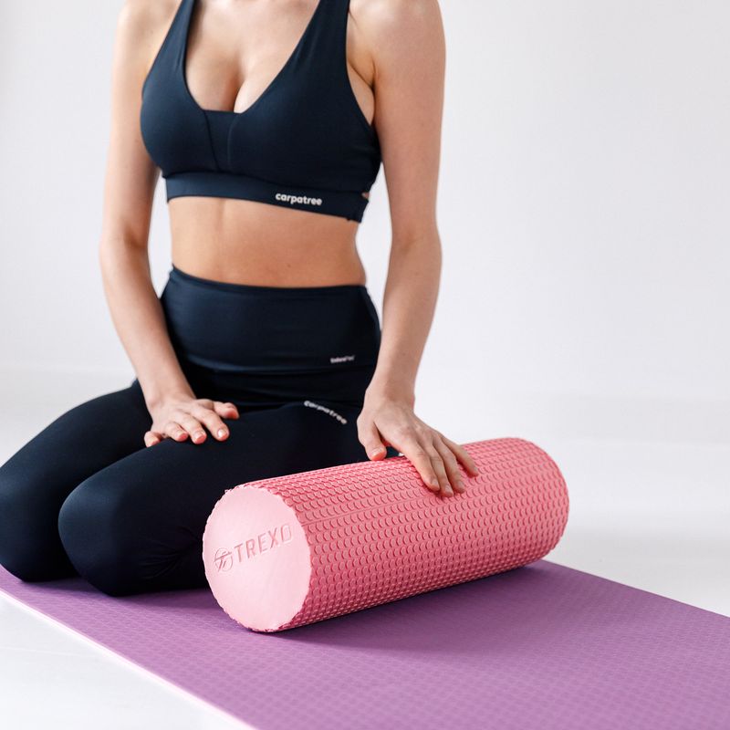 Масажен валяк XTREXO EVA червен MR-EV02C 15