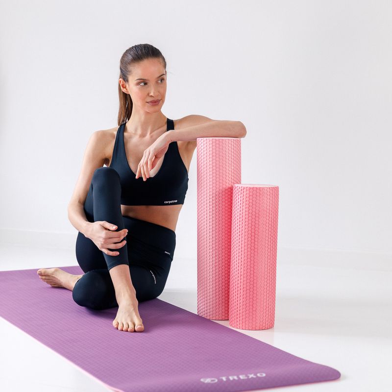 Масажен валяк XTREXO EVA червен MR-EV03C 16