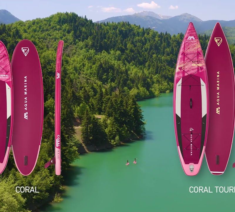 Aqua Marina Coral Touring SUP дъска 3,5 м розова BT-22CTP 18
