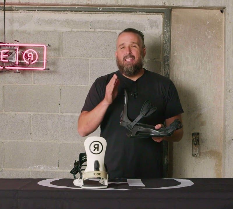 Мъжки сноуборд връзки RIDE C-2 tan 6