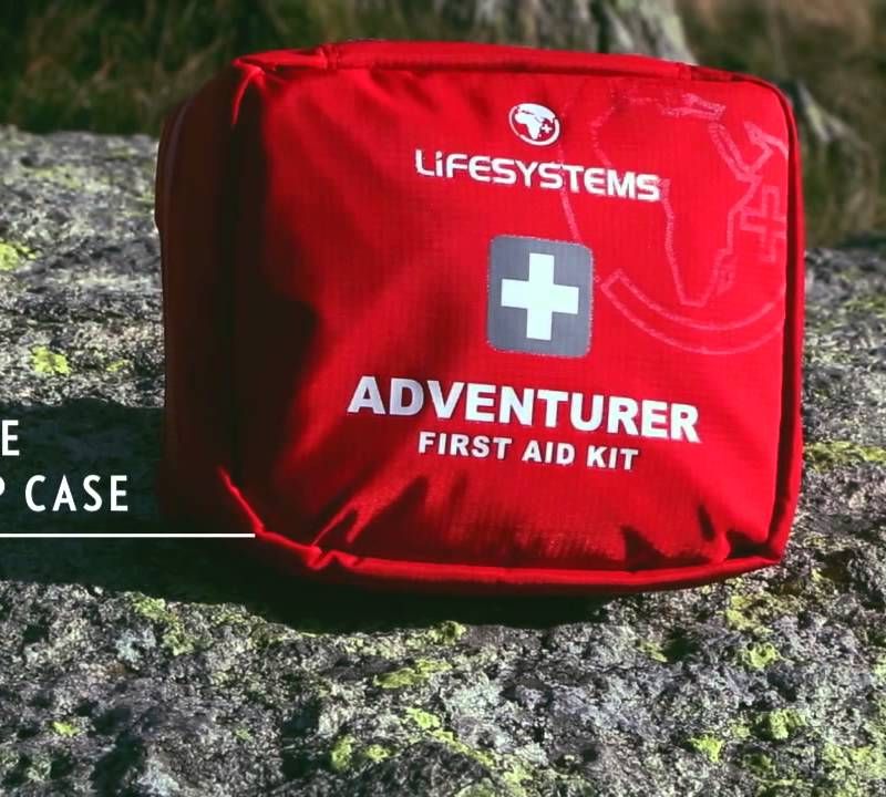 Комплект за първа помощ Lifesystems Solo Traveller червен 5
