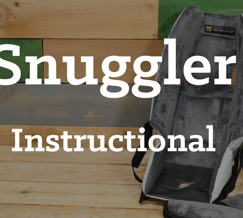 Burley Baby Snuggler седалка за ремарке сива BU-960158 4