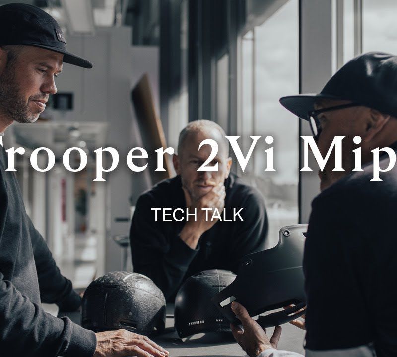 Ски каска Sweet Protection Trooper 2Vi MIPS матово птиче синьо 10