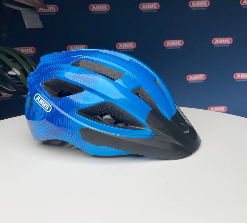 Велосипедна каска ABUS Macator сива 87216 10