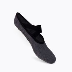 Дамски чорапи за йога Gaiam anti-slip graphite 63709