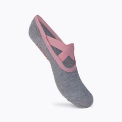 Дамски чорапи за йога Gaiam anti-slip сиви 63755
