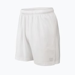 Мъжки къси панталони за тенис Wilson Rush 7 Woven Short white WRA746701