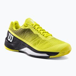 Мъжки обувки за тенис Wilson Rush Pro 4.0 black/yellow WRS329450