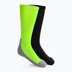 Мъжки чорапи за тенис HYDROGEN 2 чифта черни/жълти T00306D81