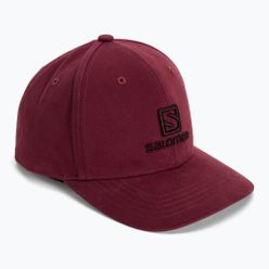 Salomon Лого бейзболна шапка червена LC1682400