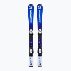 Детски ски за спускане Salomon S Race Jr. + C5 blue L47042100