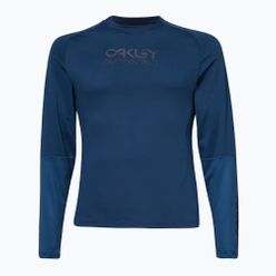 Oakley Factory Pilot дамска колоездачна фланелка тъмно синя FOA500224