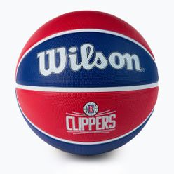 Wilson NBA Team Tribute Los Angeles Clippers Баскетболна топка червена WTB1300XBLAC
