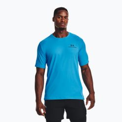 Мъжка тренировъчна тениска Under Armour UA Rush Energy SS синя 1366138