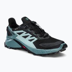 Дамски обувки за бягане Salomon Supercross 4 GTX черен-синe L41735500