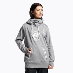 Дамски суитшърт с качулка Volcom Spring Shred Hoody сив H4152303