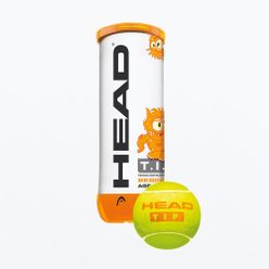 Детски топки за тенис HEAD Tip 3 бр., оранжево/жълто 578123