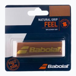 Кафяв калъф за тенис ракета BABOLAT Natural Grip X1 670063