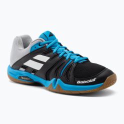 Мъжки обувки за бадминтон BABOLAT 22 Shadow Team black/blue 30F2105