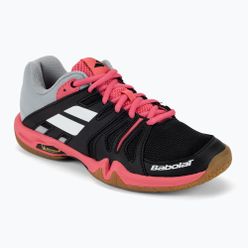 Дамски обувки за бадминтон BABOLAT 22 Shadow Team black/pink 31F2106