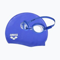 Детски комплект шапка за плуване + очила Arena Pool blue 92423/70