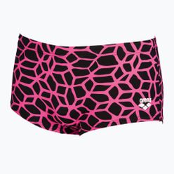 Мъжки къси панталони за плуване arena Carbonics с ниска талия black/pink 000053