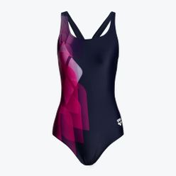 Дамски бански костюм от една част arena Swim Pro Back L морско синьо/розово 002842/700