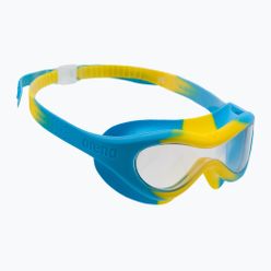 Детска маска за плуване ARENA Spider Mask синьо/жълто 004287