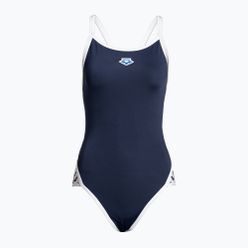 Дамски бански костюм от една част arena Icons Super Fly Back Solid navy blue 005036