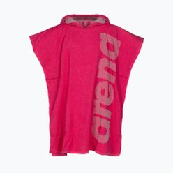 ARENA Розово пончо с качулка и голямо лого 005624/102