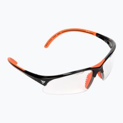 Очила за скуош Tecnifibre черни/оранжеви 54SQGLBK21