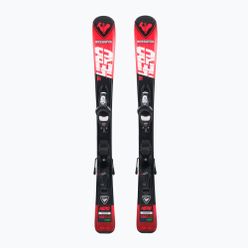 Детски ски за спускане Rossignol HERO 100-140 + Kid4 червено/черно RRLJY01