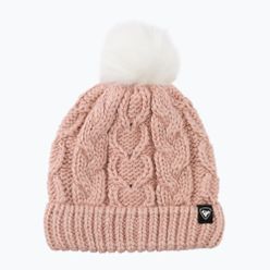 Rossignol L3 Bony Fur детска зимна шапка розова RLKYH03
