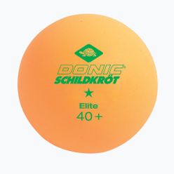 DONIC 1-Star Elite Poly ball 3 бр. топчета за тенис на маса оранжеви 608318