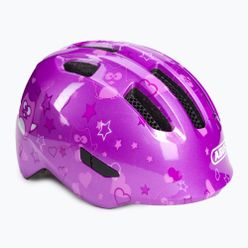 Детска велосипедна каска ABUS Smiley 3.0 purple 67259